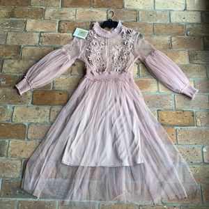 Beautiful rose pink dress